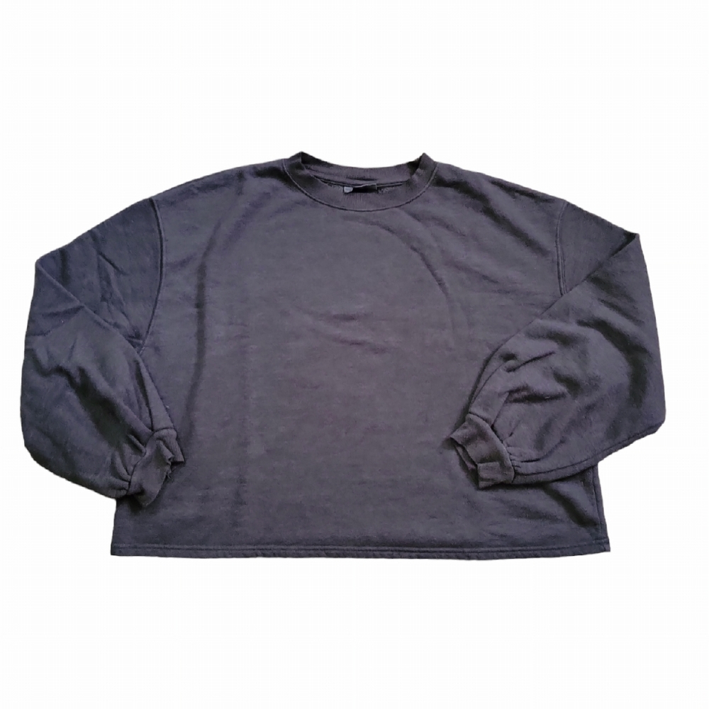 Universal Thread Crop Sweatshirt Charcoal size L